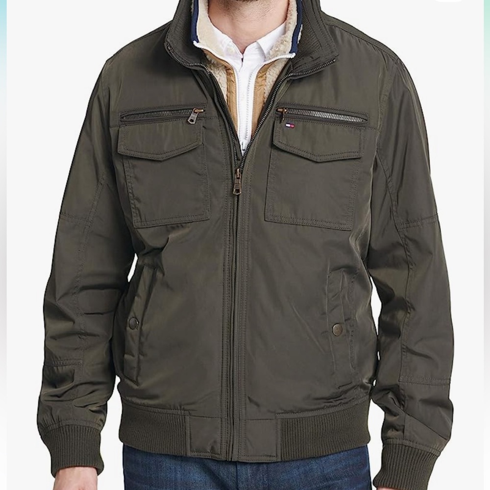 Men’s Water Resistant Tommy Hilfiger Bomber